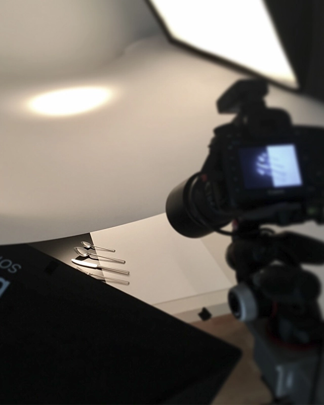 Behind the Szene von Werbefotograf Dieter Kühl