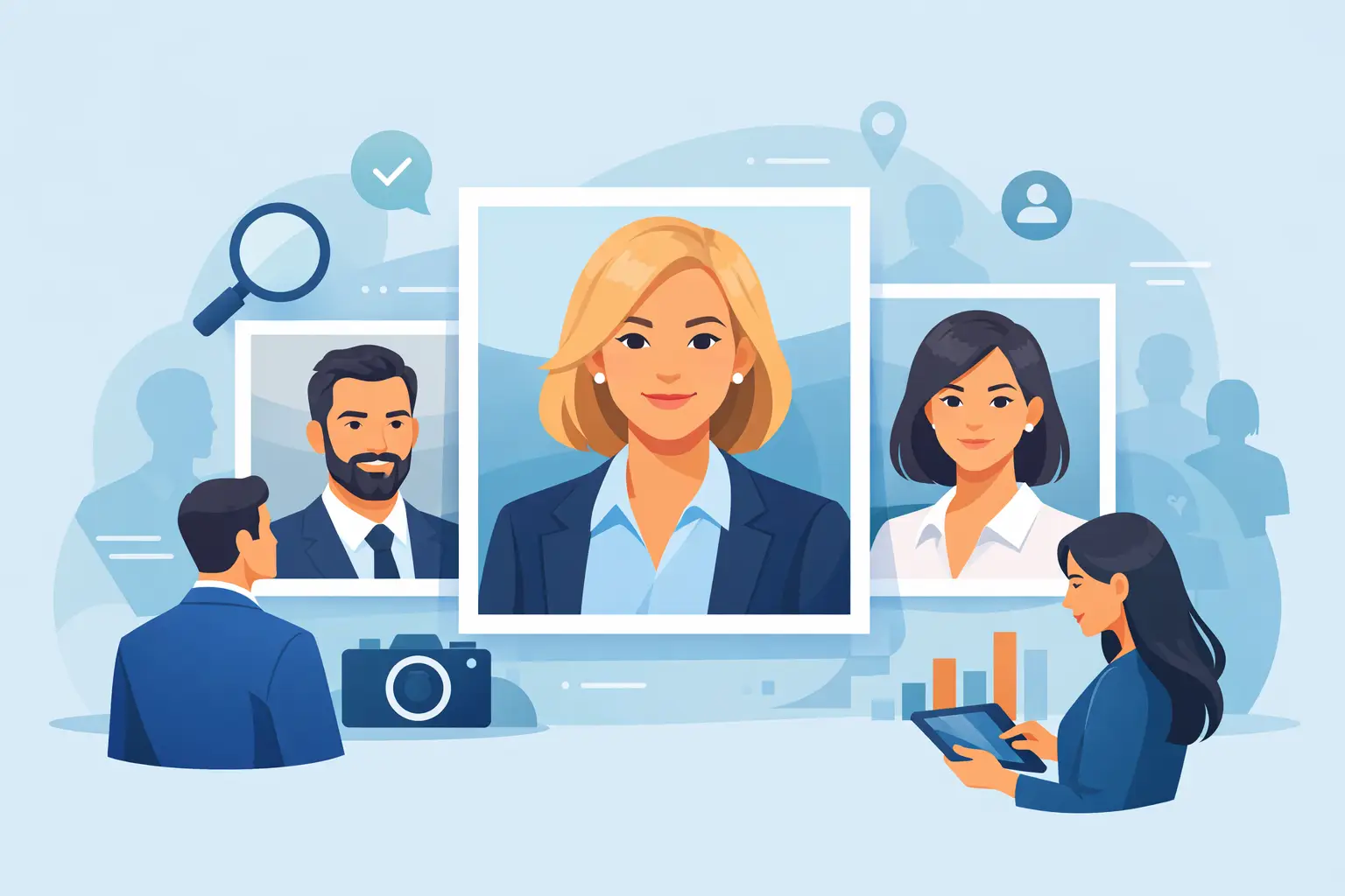 Businessporträts für Recruiting Kampagnen