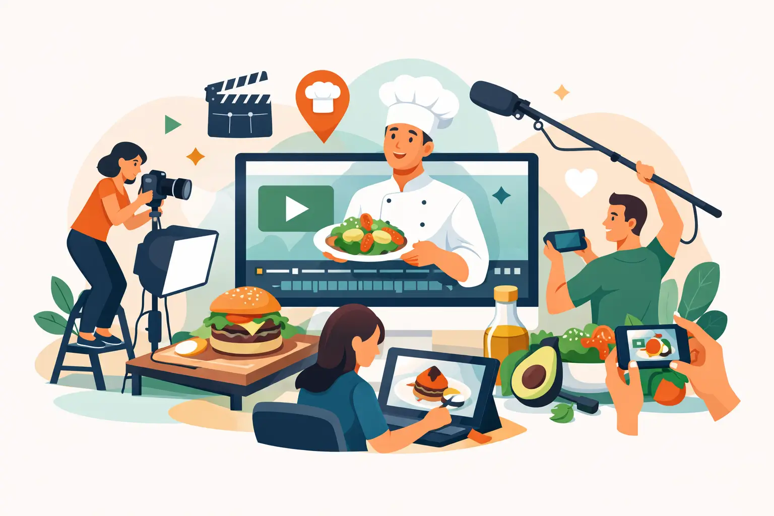 Food Content Production für starke Marken