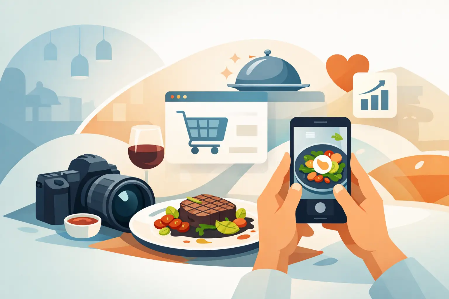 Foodfotografie für Restaurants, die verkauft
