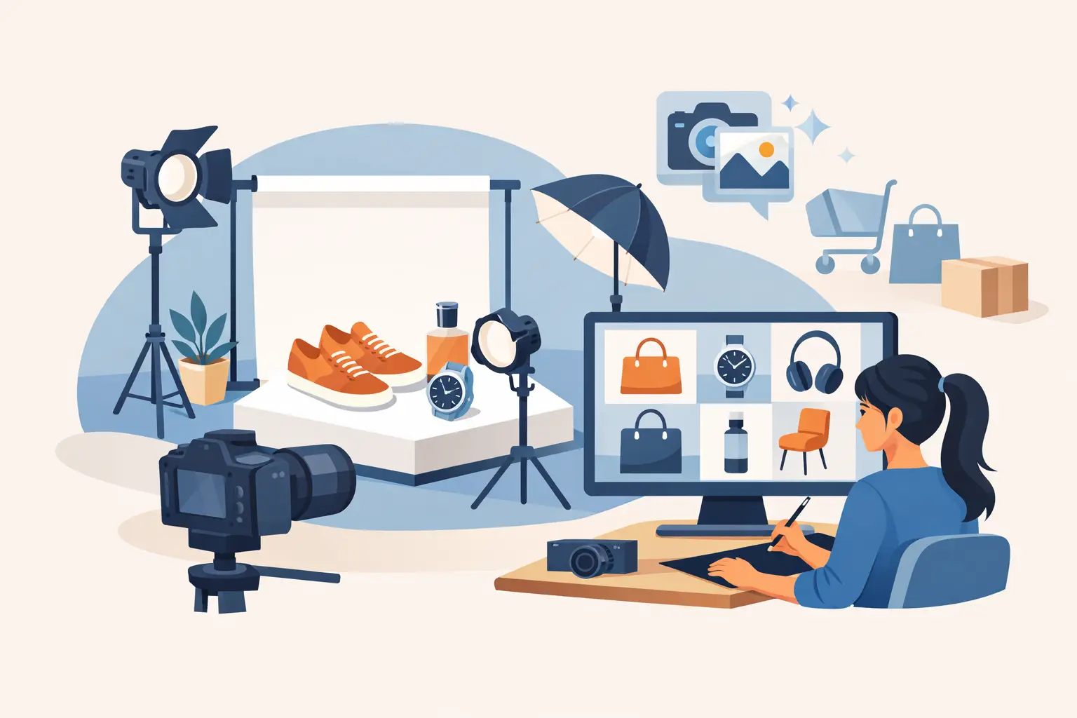 Katalogfotografie für Produkte, die verkaufen
