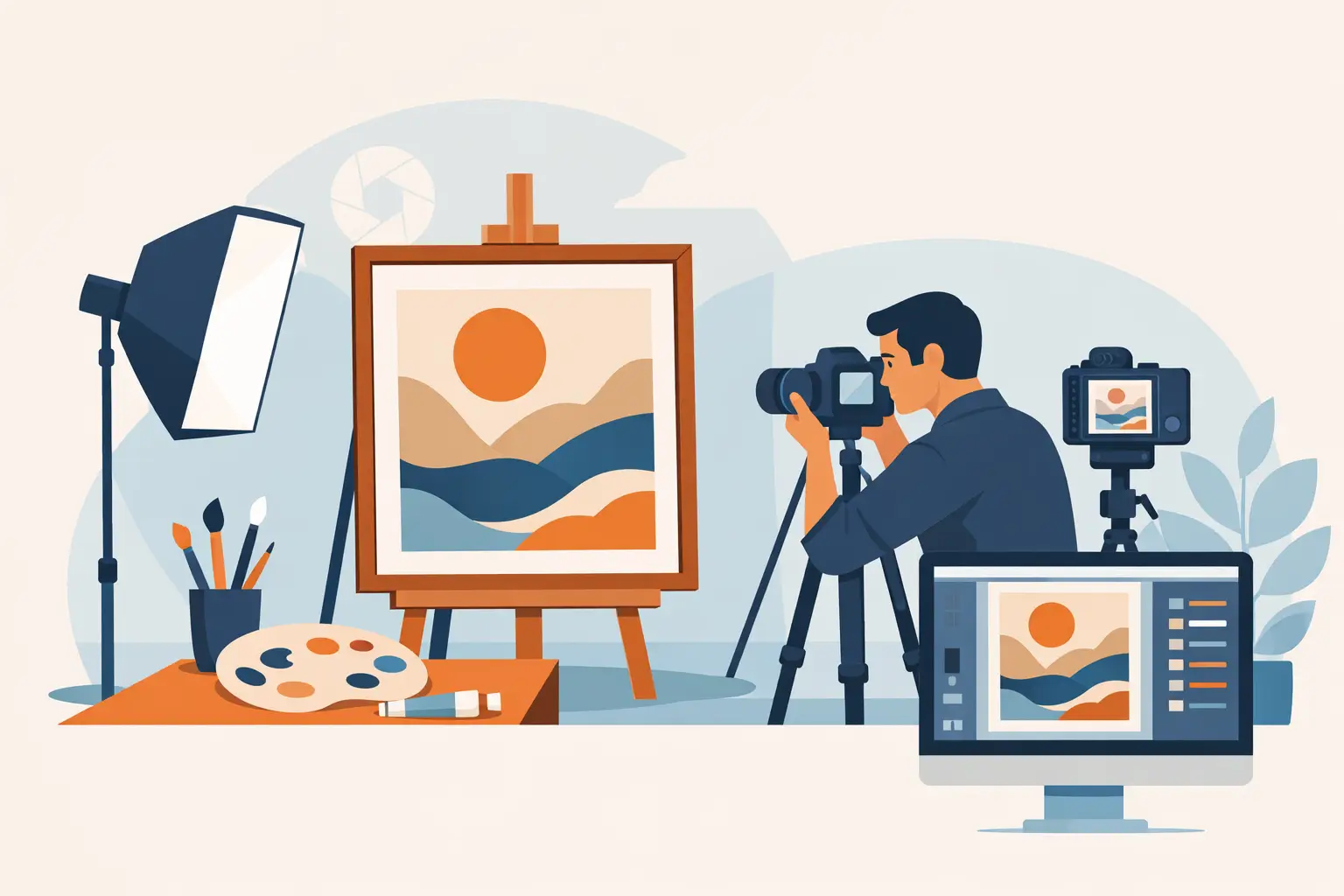 Kunstwerke farbgetreu fotografieren lassen